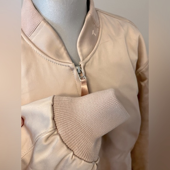 T Alexander Wang satin blush bomber. - Picture 12 of 12